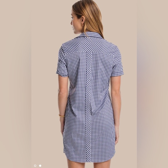NWT Southern Tide Kamryn Brrr Intercostal Gingham Dress - Picture 3 of 12